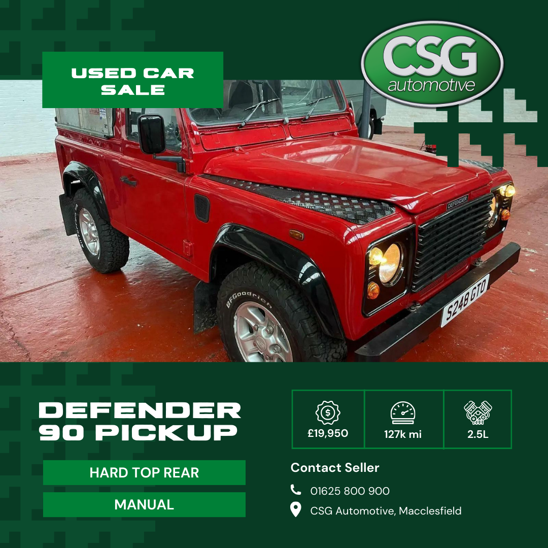 Land Rover Defender 90 Pickup CSG Automotive Land Rover And Range